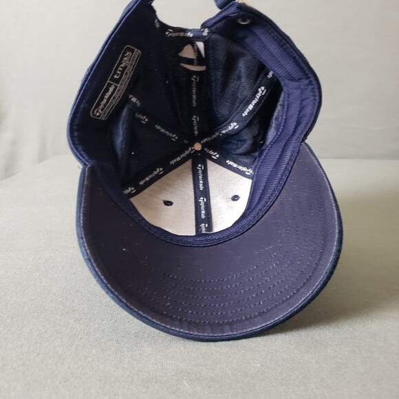 TAYLORMADE tmax gear Hat OSFM Navy Blue Golf Hat 100% Polyester - Picture 5 of 8